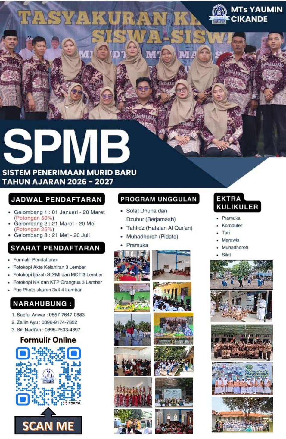 SPMB MTs Yaumin
